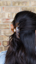 Load image into Gallery viewer, Catherine Hair Claw - Amber Dot