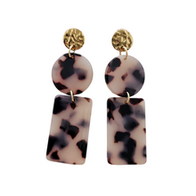 Load image into Gallery viewer, Nora Earrings - Blonde Tortoise
