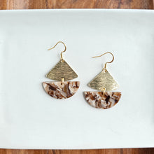 Load image into Gallery viewer, Ava Earrings - Hickory Brown
