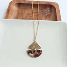 Load image into Gallery viewer, Ava Necklace - Hickory Brown