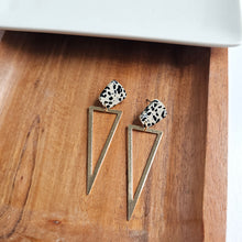 Load image into Gallery viewer, Tinley Earrings - Black Dot