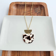 Load image into Gallery viewer, Harper Necklace - Cowhide
