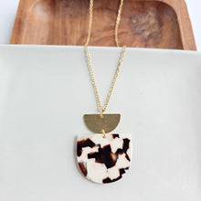Load image into Gallery viewer, Harper Necklace - Cowhide