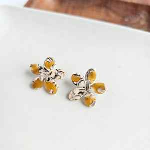 Blossom Studs - Mustard