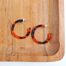 Load image into Gallery viewer, Camy Hoops - Sedona Tortoise
