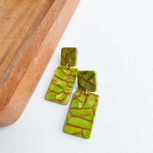 Load image into Gallery viewer, Ida Earrings - Army Green
