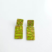 Load image into Gallery viewer, Ida Earrings - Army Green
