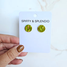 Load image into Gallery viewer, Sophie Studs - Army Green