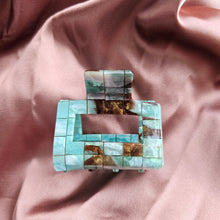 Load image into Gallery viewer, Carly Hair Claw - Patina Green

