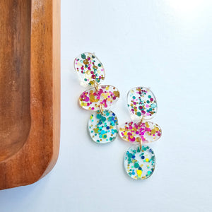 Florence Earrings - Confetti