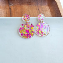Load image into Gallery viewer, Addy Earrings - Pink Confetti

