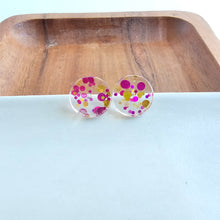 Load image into Gallery viewer, Sophie Studs - Pink Confetti