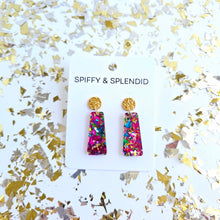 Load image into Gallery viewer, Mia Mini Earrings - Pink Sparkle