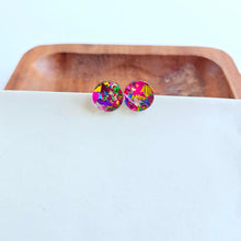 Load image into Gallery viewer, Sophie Studs - Pink Sparkle