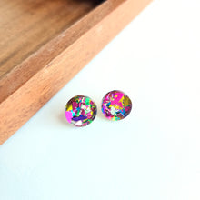 Load image into Gallery viewer, Sophie Studs - Pink Sparkle