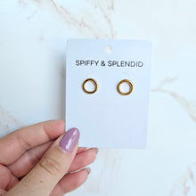 Load image into Gallery viewer, Luxe Gold Oriana Studs - Small