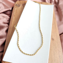 Load image into Gallery viewer, Luxe Gold Rope Chain - 16&quot;
