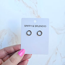 Load image into Gallery viewer, Luxe Silver Oriana Studs - Small