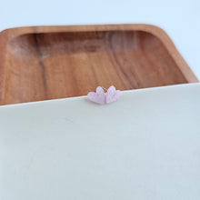 Load image into Gallery viewer, Hand Drawn Heart Studs - Lavender Purple