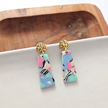 Load image into Gallery viewer, Mia Mini Earrings - 80&#39;s Pastel
