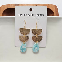 Load image into Gallery viewer, Aria Earrings - Aquamarine
