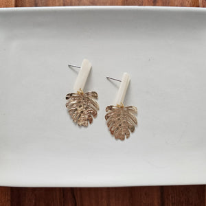 Mini Belize Earrings - Ivory