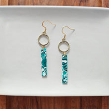 Load image into Gallery viewer, Isabella Earrings - Sea Green