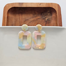 Load image into Gallery viewer, Margot Earrings - Pastel Rainbow
