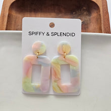 Load image into Gallery viewer, Margot Earrings - Pastel Rainbow
