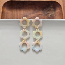 Load image into Gallery viewer, Delilah Earrings - Pastel Rainbow