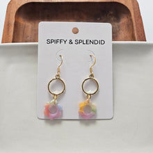 Load image into Gallery viewer, Poppy Earrings - Rainbow Delight Surprise