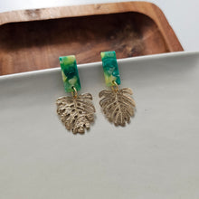 Load image into Gallery viewer, Mini Belize Earrings - Green

