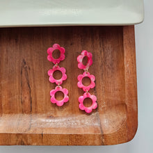 Load image into Gallery viewer, Delilah Earrings - Hot Pink
