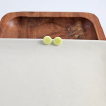 Load image into Gallery viewer, Kate Studs - Lime Green