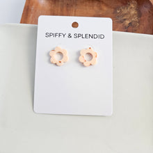 Load image into Gallery viewer, Flower Studs - Peach
