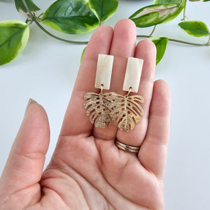 Mini Belize Earrings - Ivory