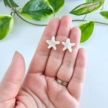 Load image into Gallery viewer, Starfish Studs - Ivory