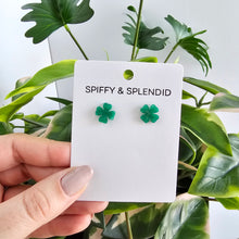 Load image into Gallery viewer, Shamrock Studs
