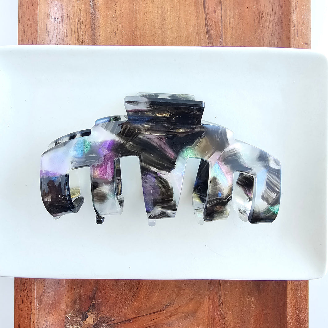 Catherine Hair Claw - Midnight Opal