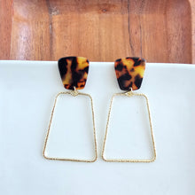 Load image into Gallery viewer, Ariana Earrings - Tortoise
