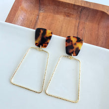 Load image into Gallery viewer, Ariana Earrings - Tortoise
