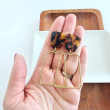 Load image into Gallery viewer, Ariana Earrings - Tortoise
