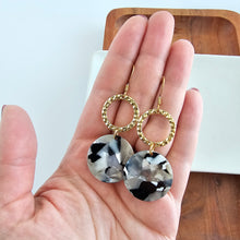 Load image into Gallery viewer, Rylee Earrings - Ivory &amp; Slate
