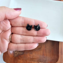 Load image into Gallery viewer, Cat Studs - Black
