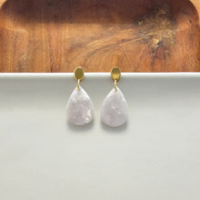 Load image into Gallery viewer, Leah Earrings - Pearl
