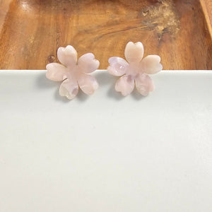 Blossom Studs - Ballet Slipper