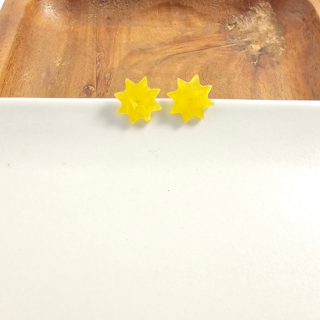 Sunshine Studs - Yellow