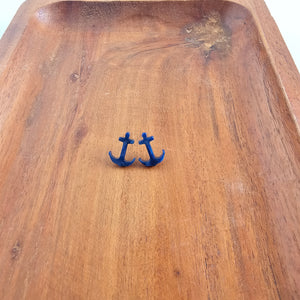 Anchor Studs - Navy