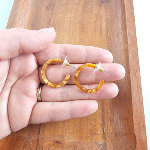 Cam Mini Hoops - Copper