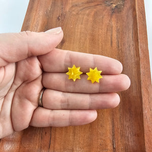 Sunshine Studs - Yellow